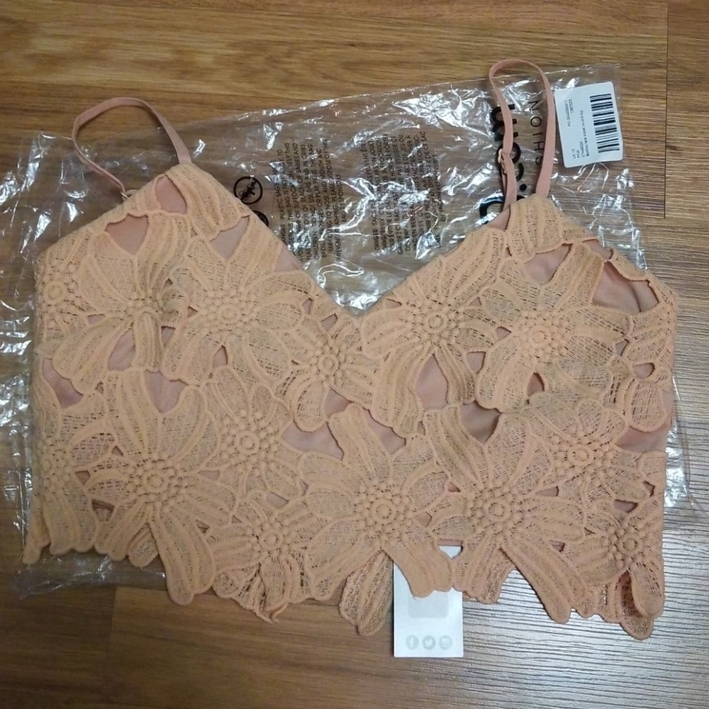 Crochet Lace Bralette/Cropped Top